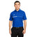 Under Armour Title Polo - Fabric: 100% polyester Material wicks sweat and dries quickly Anti-odor technology prevents the growth of odor-causing microbes Four-way stretch construction moves better in every direction UA micro-thread fabric dries faster and will not cling or chafe Feature: Three-button placket UA logo on top right chest