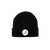 Black Beanie w/ Script Logo.