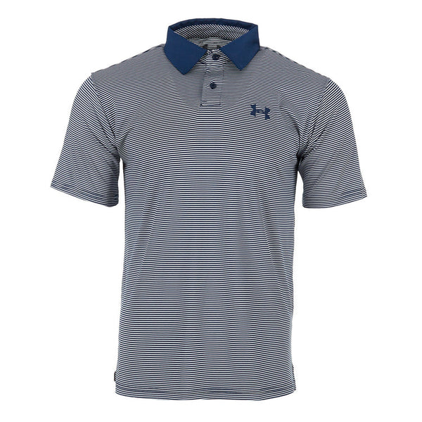 Polo de rayas de alto rendimiento para hombre de Under Armour