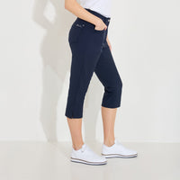 Women Elite Capri (high waist)-4-ways stretch