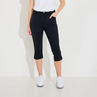 Women Elite Capri (high waist)-4-ways stretch