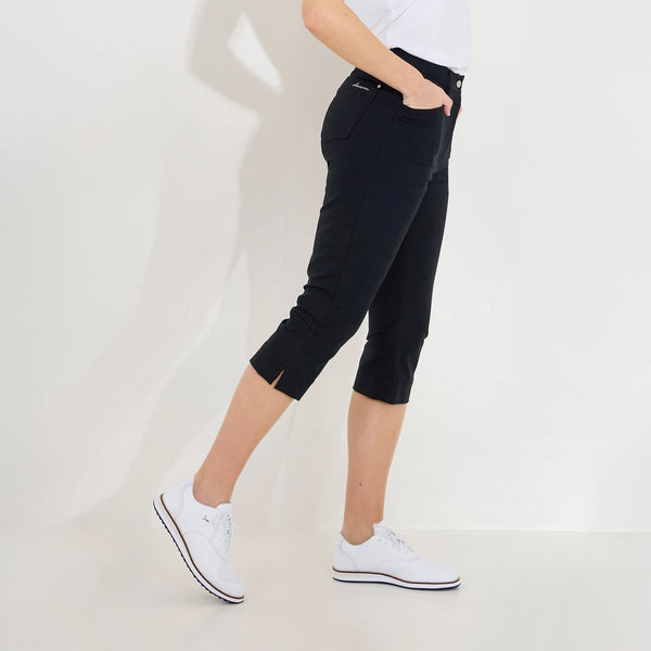Women Elite Capri (high waist)-4-ways stretch
