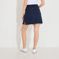 Women Elite skort 17"(High Waist)- 4-ways stretch