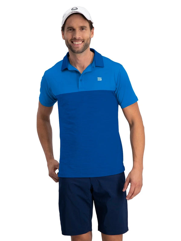 Three-Sixty-Six Men's Two Tone Horizon Polo