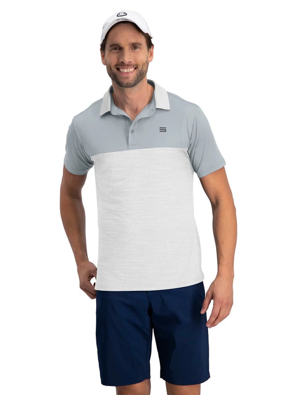 Three-Sixty-Six Men's Two Tone Horizon Polo