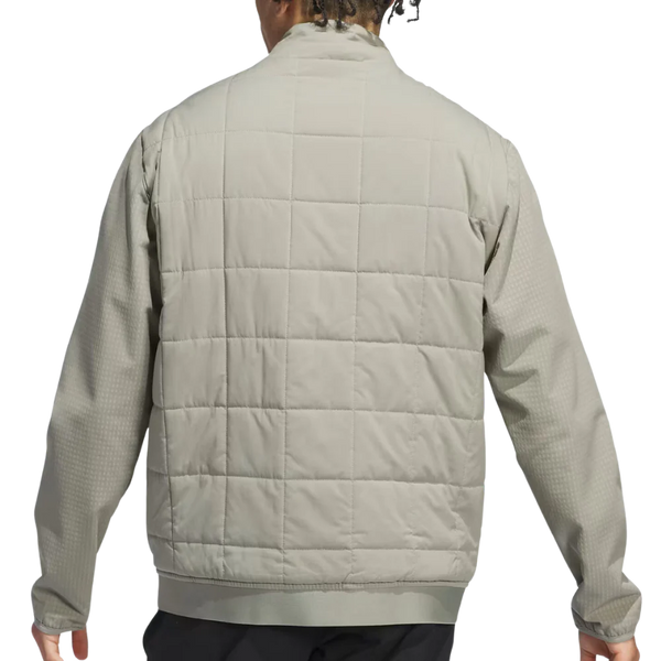 Adidas Ultimate365 Quilted DWR Half Zip Pullover