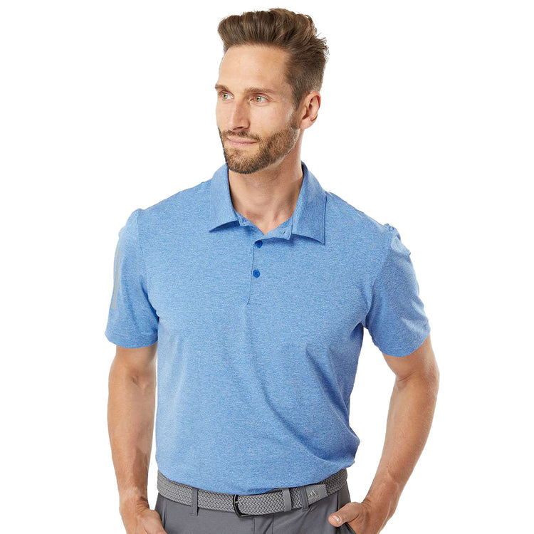 Adidas Men's Floating 3-Stripes Polo | Inside the Leather