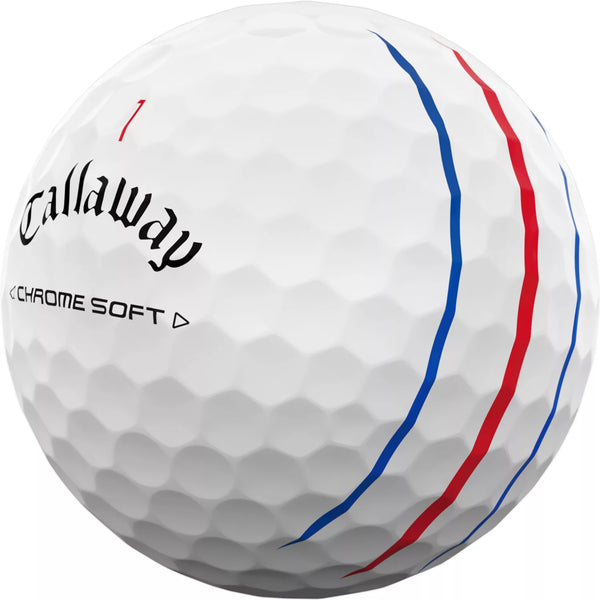 Callaway 2024 Chrome Soft Triple Track Golf Balls - 4 Dozen
