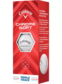 Callaway 2024 Chrome Soft Triple Track Golf Balls - 4 Dozen