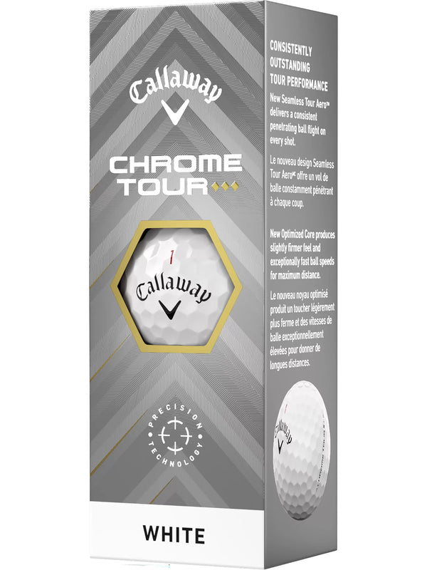 Callaway 2024 Chrome Tour Triple Diamond Golf Balls