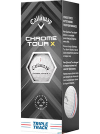 Callaway 2024 Chrome Tour X Triple Track Golf Balls - 4 Dozen