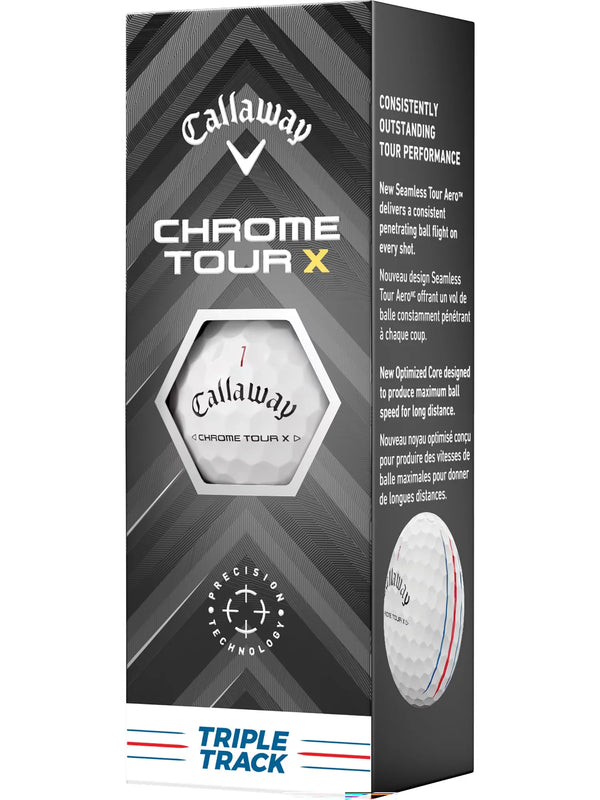 Callaway 2024 Chrome Tour X Triple Track Golf Balls