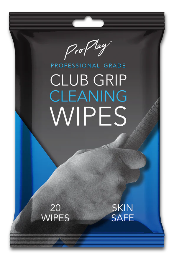 Club Grip Cleaning Wipes | Convenient, Resealable Pack - Unscented 1 Pack