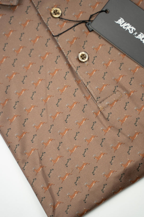 "Jumpin'Buck"Golf Polo