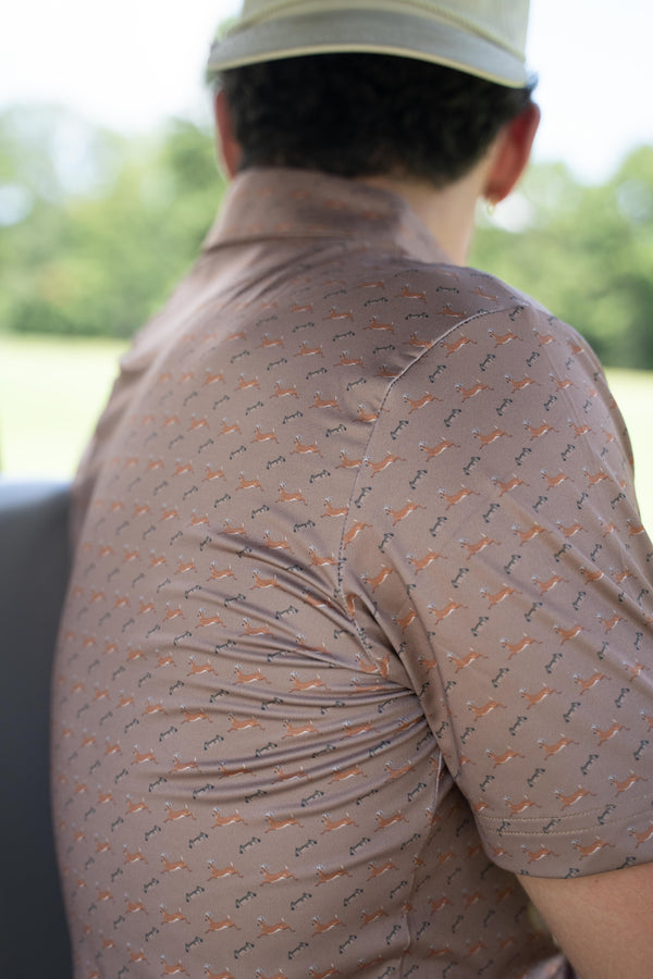 "Jumpin'Buck"Golf Polo