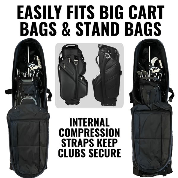 Enforcer Golf Travel Bag | Unrivaled Hard Top Durability