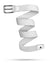 Pins Belt - White