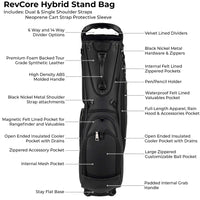 RevCore Lux Golf Hybrid Stand Bag | 6 Way on Sale