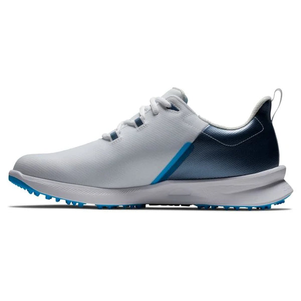 FootJoy Fuel Sport Golf Shoes - White/Blue 55454