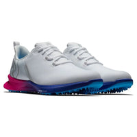 FootJoy Fuel Sport Golf Shoes - White/Pink 55455