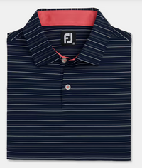 Footjoy Multi Pinstripe Lisle Polo