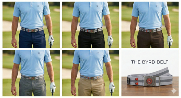 THE BYRD GOLF BELT ✶ Grey