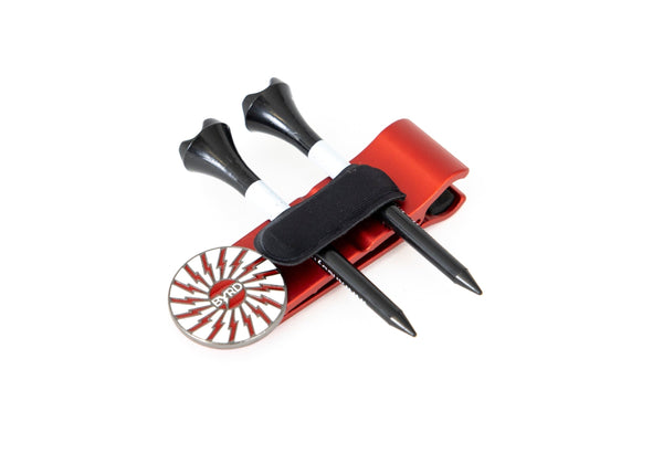 THE BYRD GOLF CLYP - Red Cardinal