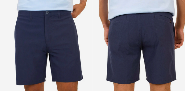 Short hybride Mountain and Isles pour homme 8"bleu marine taille 40"