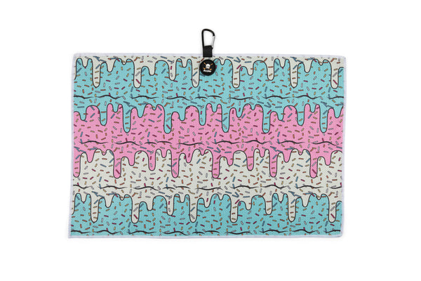 Ice Cream Magnetic Golf Towel