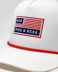 Perforated Rope Hat - USA