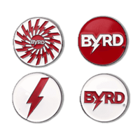 BYRD BALL MARKERS - All logos