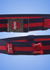 THE BYRD GOLF BELT ✶ Blue / Red Stripe - 
