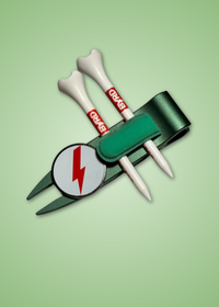 THE BYRD GOLF CADDIE CLYP - Green