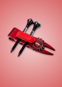 THE BYRD GOLF CADDIE CLYP - Red Multitool Organizes Gear