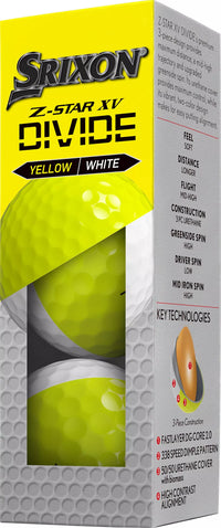 Srixon 2025 Z-STAR XV Divide Golf Balls