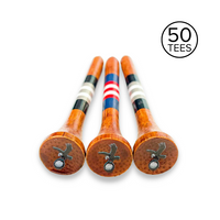 Talon Eagle Bamboo 2 3/4"Golf Tees - 50 Pack
