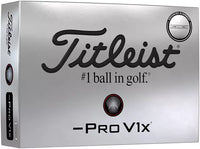 Titleist 2024 Pro V1x Left Dash Enhanced Alignment Golf Balls