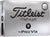 Titleist 2024 Pro V1x Left Dash Enhanced Alignment Golf Balls