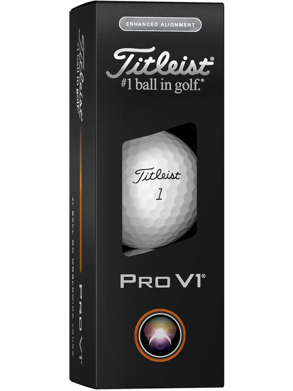 Titleist 2026 Pro V1 Enhanced Alignment Golf Balls