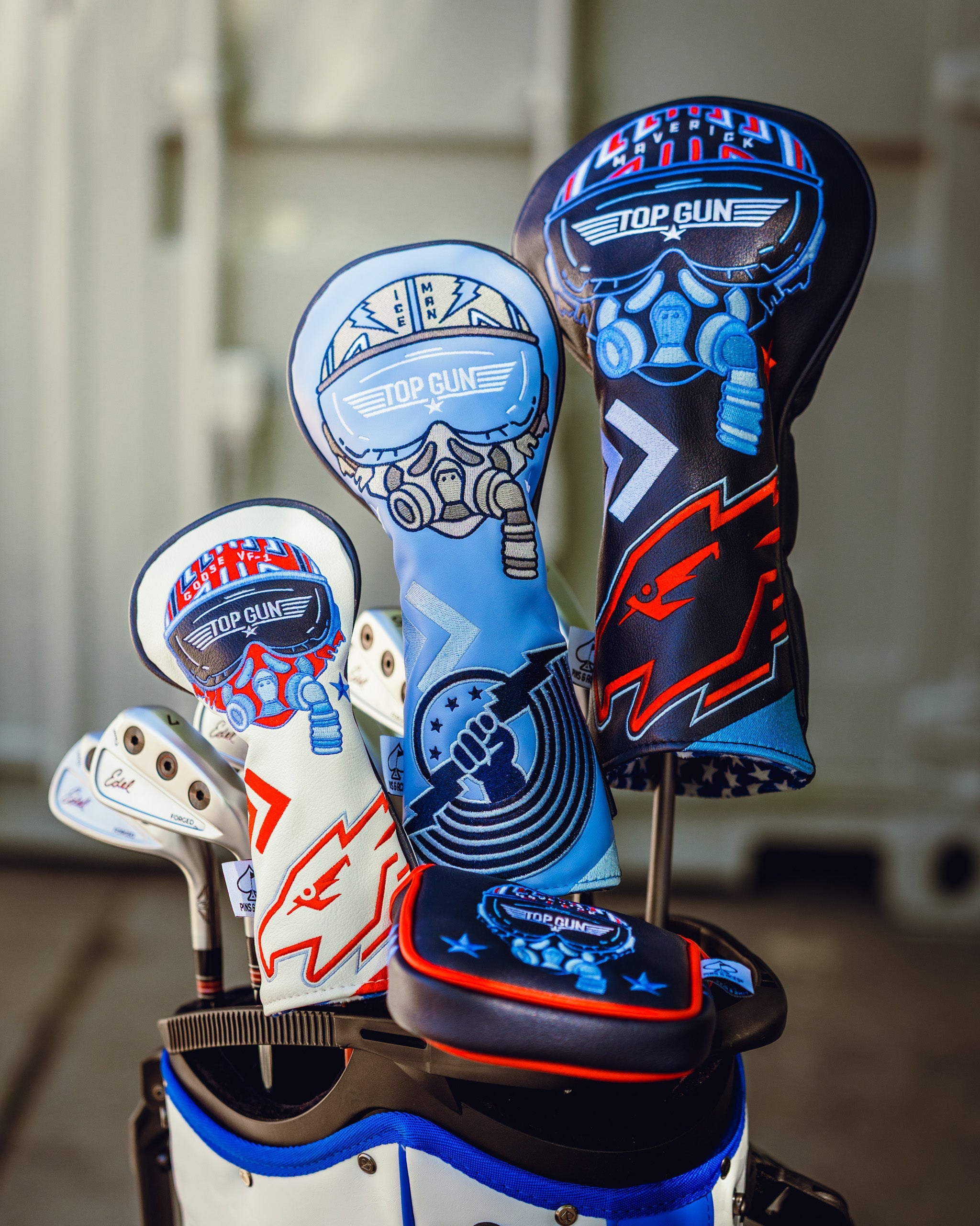 Top Gun - Goose Hybrid Headcover - Inside the Leather Golf