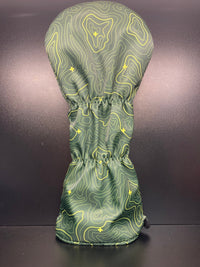 Topographic Golf Greens Headcover