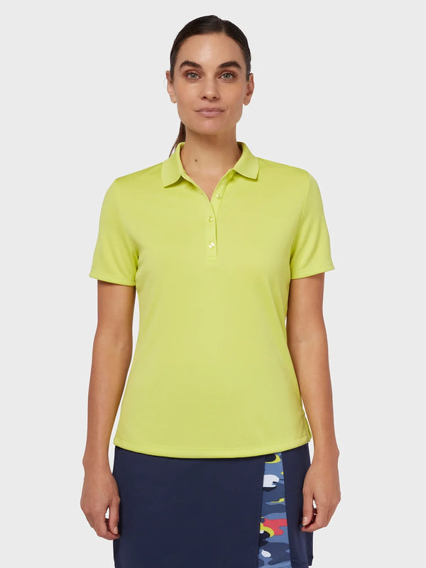 Womens Solid Swing Tech™ Polo