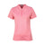 Womens Tonal Texture Heather Polo Top