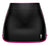 Shanks Golf Just Black with Pink Trim Skort.