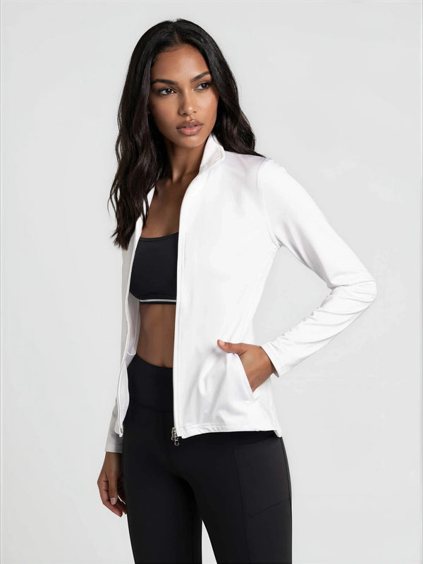 Classic Blythe Jacket - White