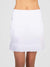 Cleo 17"Golf Skirt - White.