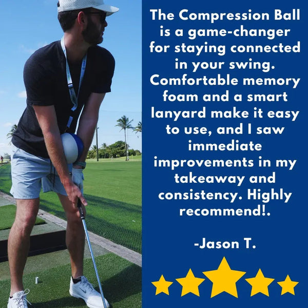 The Compression Ball: Golf Swing Training Aid