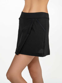 Lana Tennis &Golf Wrap Skirt - Black