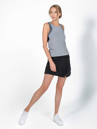 Lana Tennis &Golf Wrap Skirt - Black