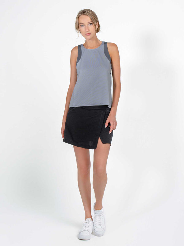 Lana Tennis &Golf Wrap Skirt - Black